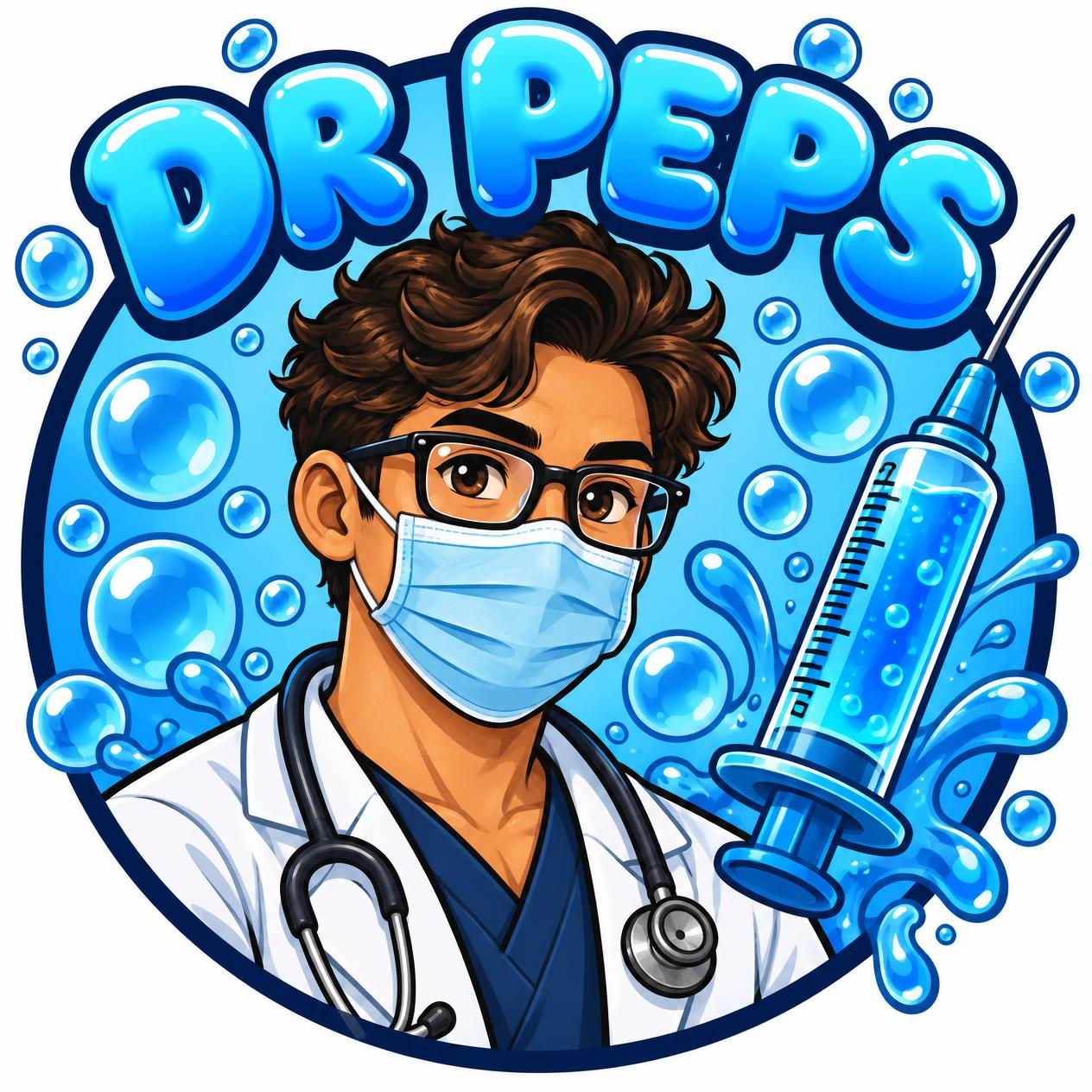 DR PEPS illustrated logo
